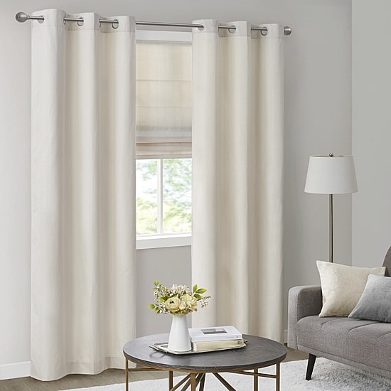 Madison Park Colm Grommet Top Energy Saving Blackout Set of 2 Curtain Panel