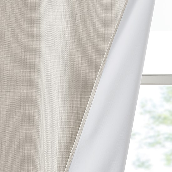 Madison Park Colm Grommet Top Energy Saving Blackout Set of 2 Curtain Panel
