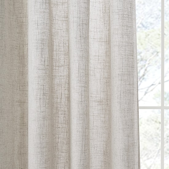 Madison Park Suvi Rod Pocket Light-Filtering Set of 2 Curtain Panel