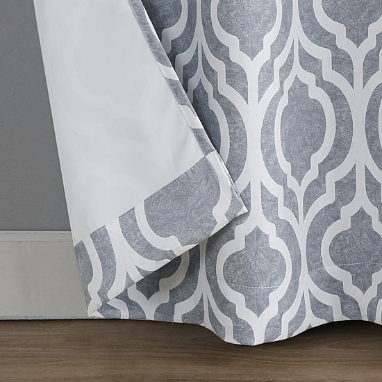 Sun Zero Eldon Grommet Top Blackout Single Curtain Panel