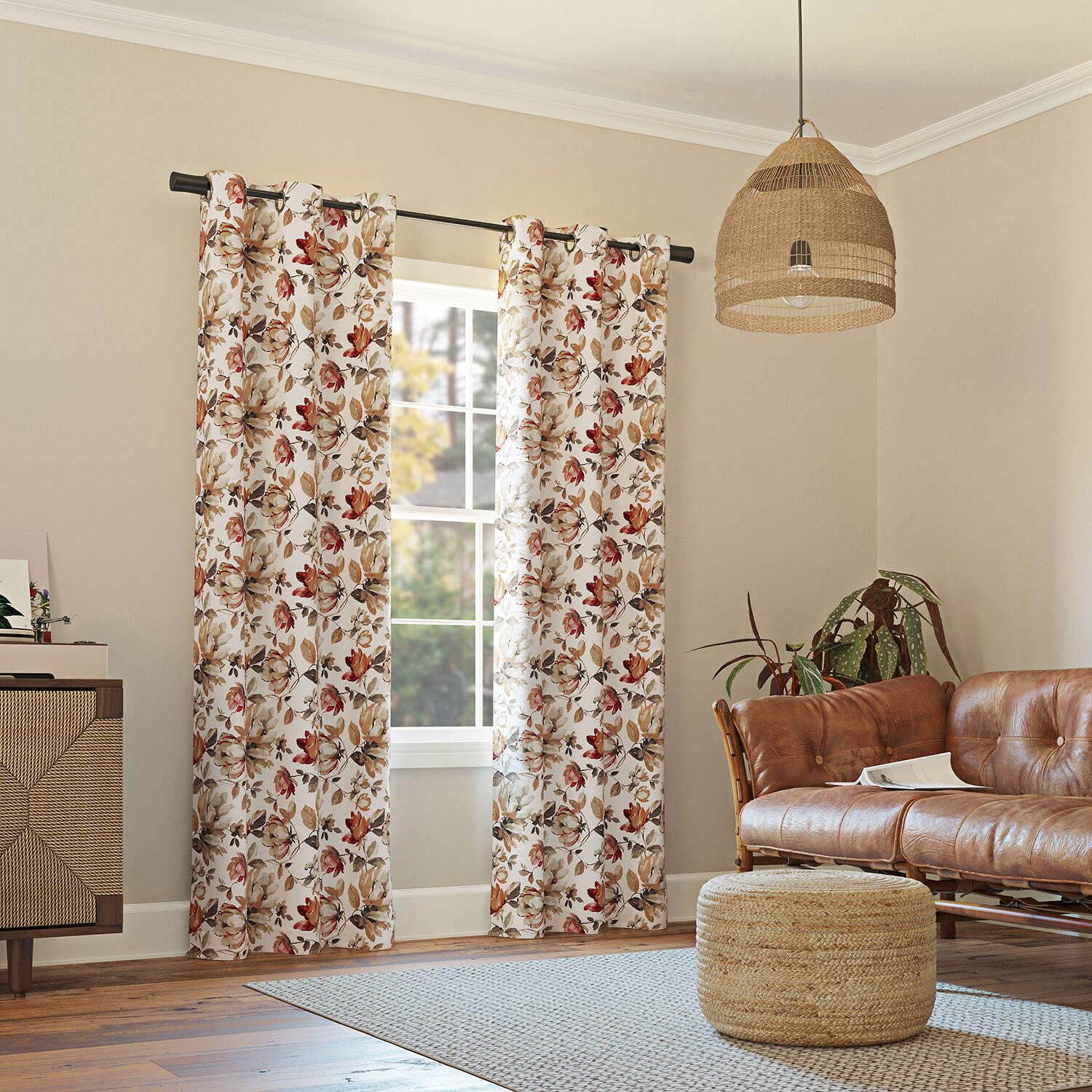 Sun Zero Irma Grommet Top Blackout Single Curtain Panel