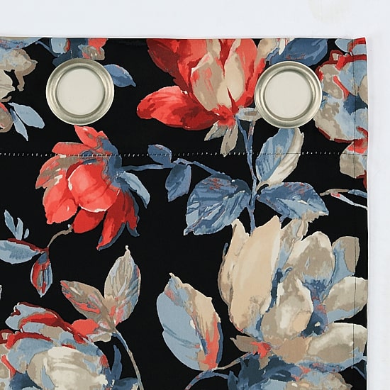 Sun Zero Irma Grommet Top Blackout Single Curtain Panel