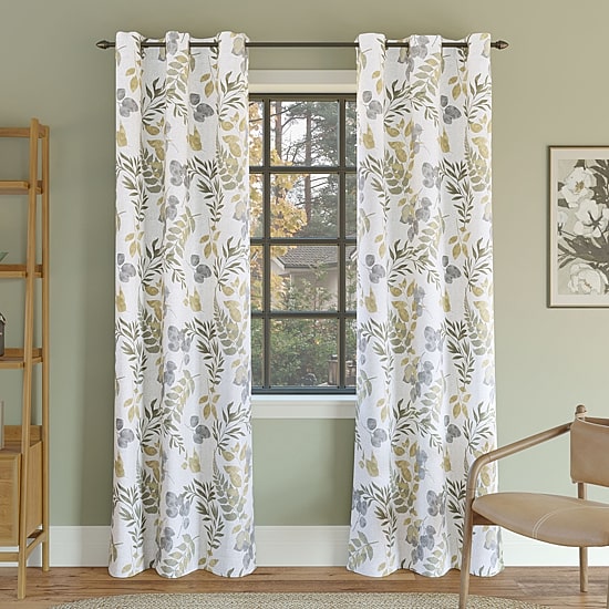 Sun Zero Remi Grommet Top Blackout Single Curtain Panel