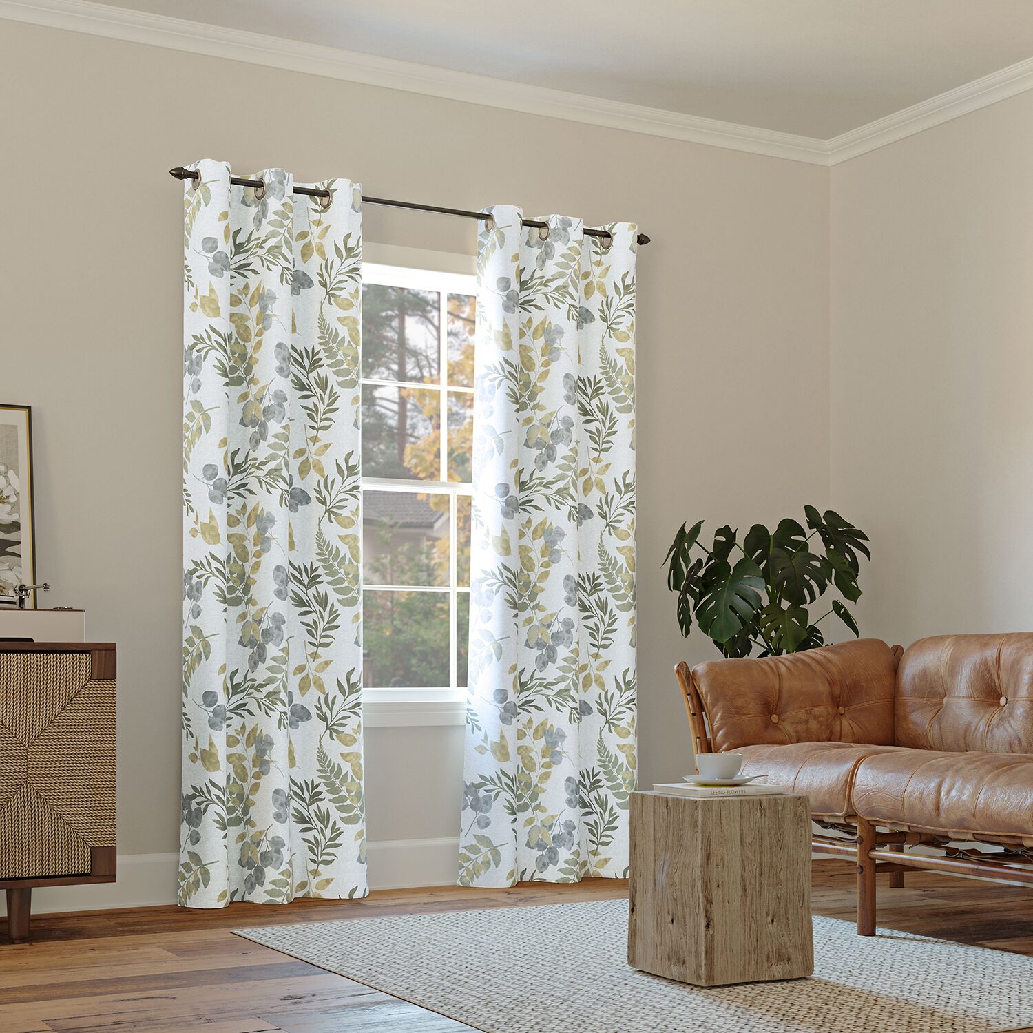 Sun Zero Remi Grommet Top Blackout Single Curtain Panel