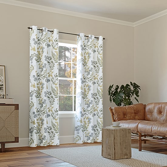 Sun Zero Remi Grommet Top Blackout Single Curtain Panel