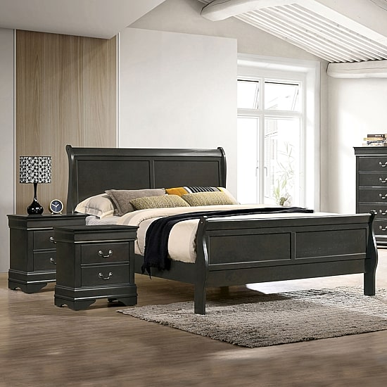 Lihte 3 Piece Wooden Bedroom Set