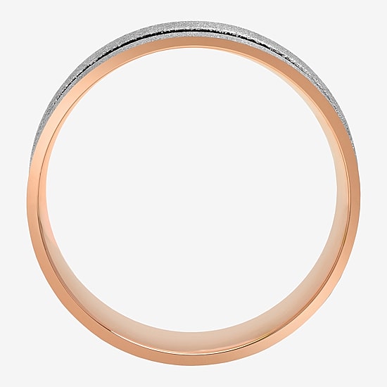 Mens 8MM Cobalt Wedding Band