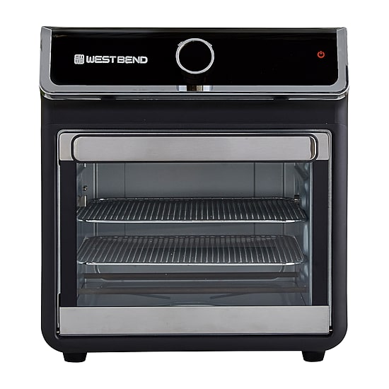 West Bend 15 Qt. Air Fryer Oven with 16 Presets, in Black