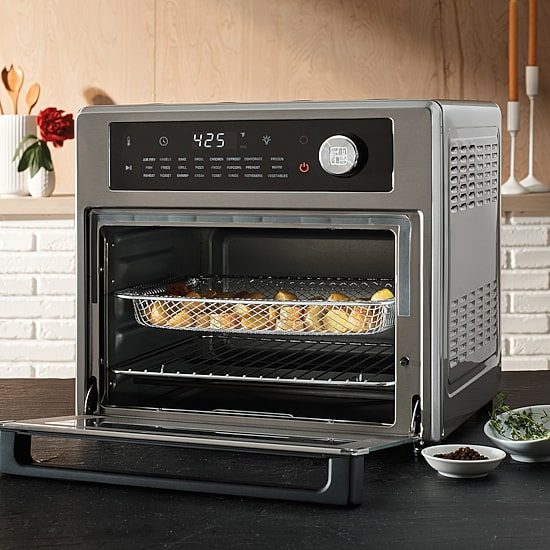 West Bend XL Air Fryer Oven with 24 Presets​, 26 Quart, in Stainless Steel