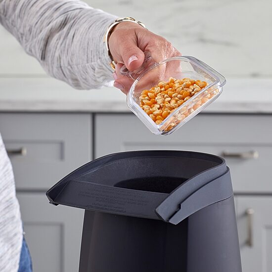 West Bend Air Crazy 4 Qt. Hot Air Popcorn Machine, in Black