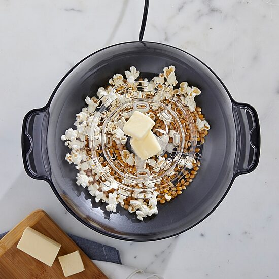 West Bend Stir Crazy 6 Qt. Popcorn Machine, in Black