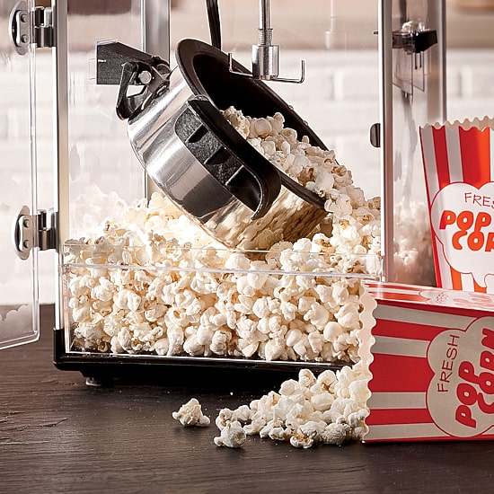 West Bend Theater Crazy 4 Qt. Popcorn Machine, in Black