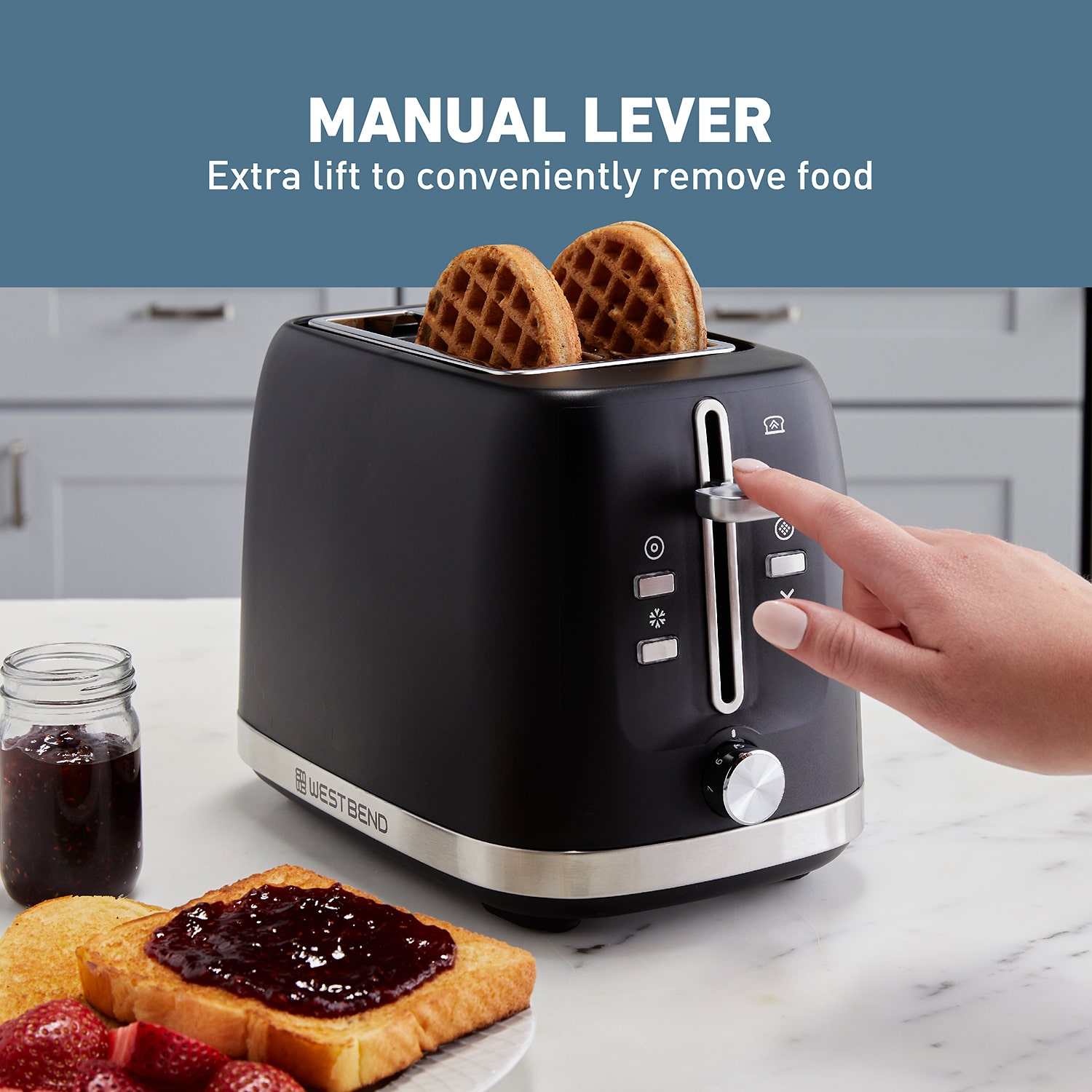Legacy Automatic Shut Off Electric Toaster