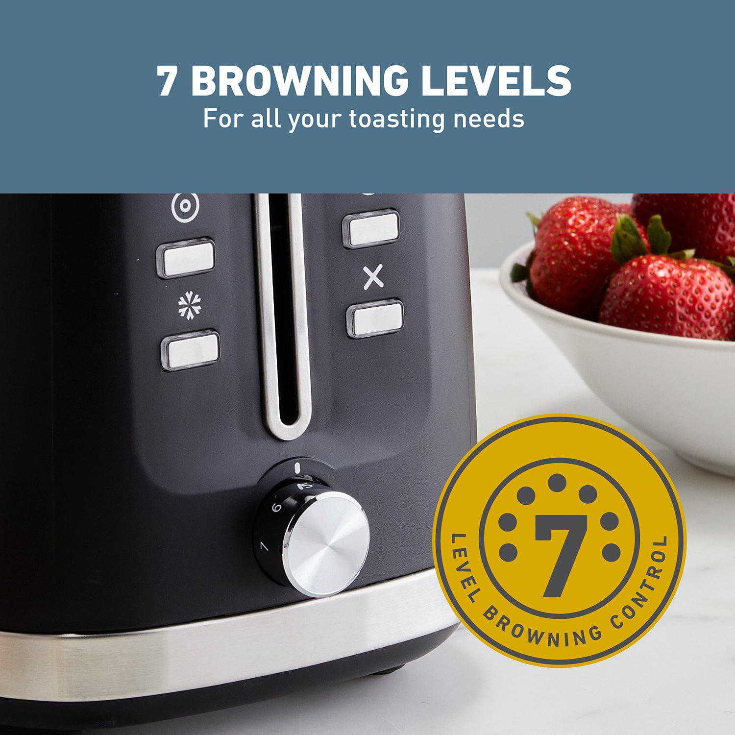 Legacy Automatic Shut Off Electric Toaster