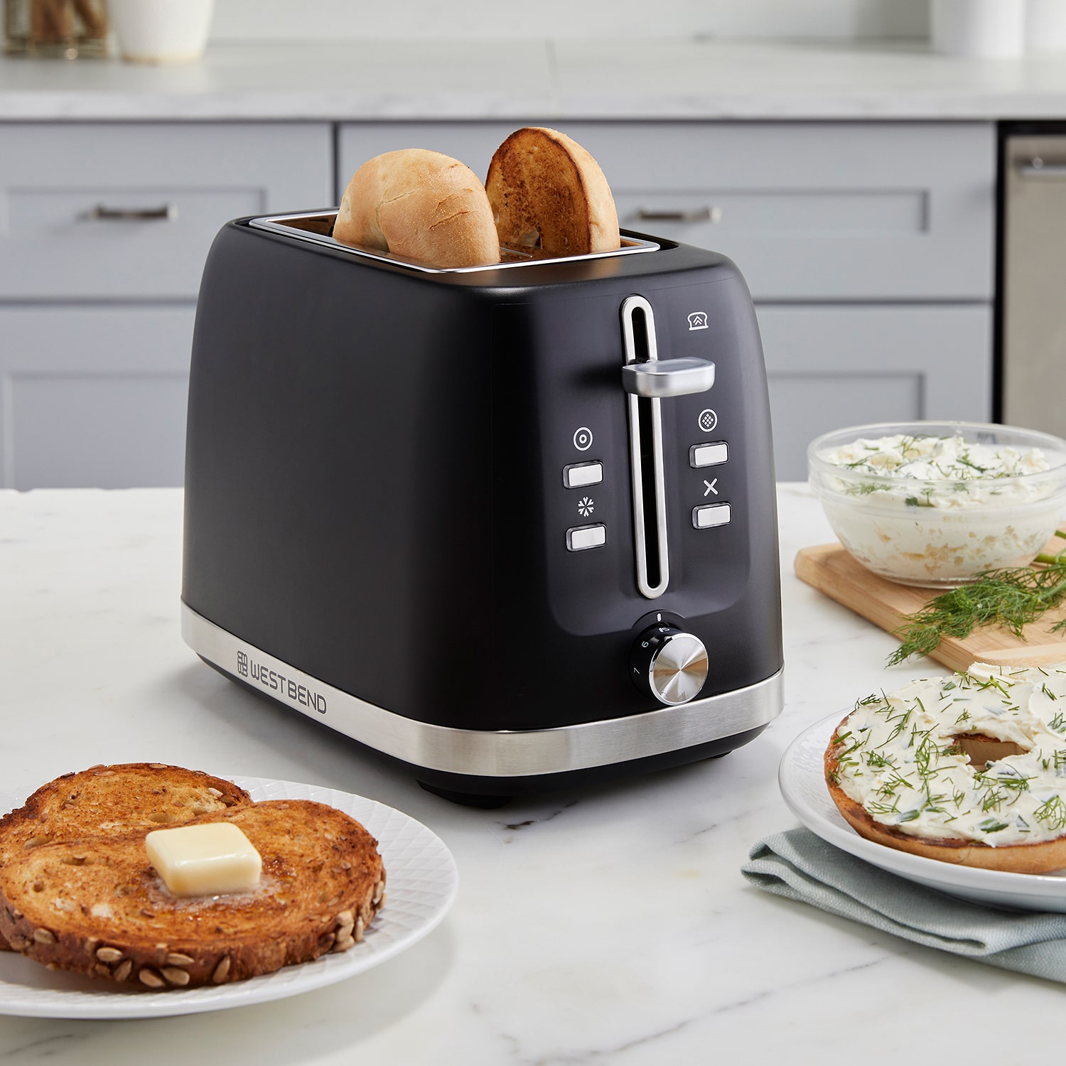 Legacy Automatic Shut Off Electric Toaster