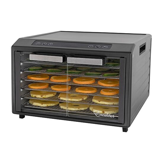 Excalibur 6 Tray Select Digital Dehydrator, in Stainless Steel