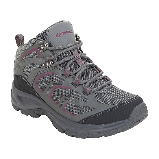 Northside Womens Skyview Mid Flat Heel Hiking Boots