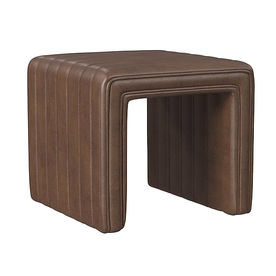 HOMEPOP Homepop Upholstered Ottoman