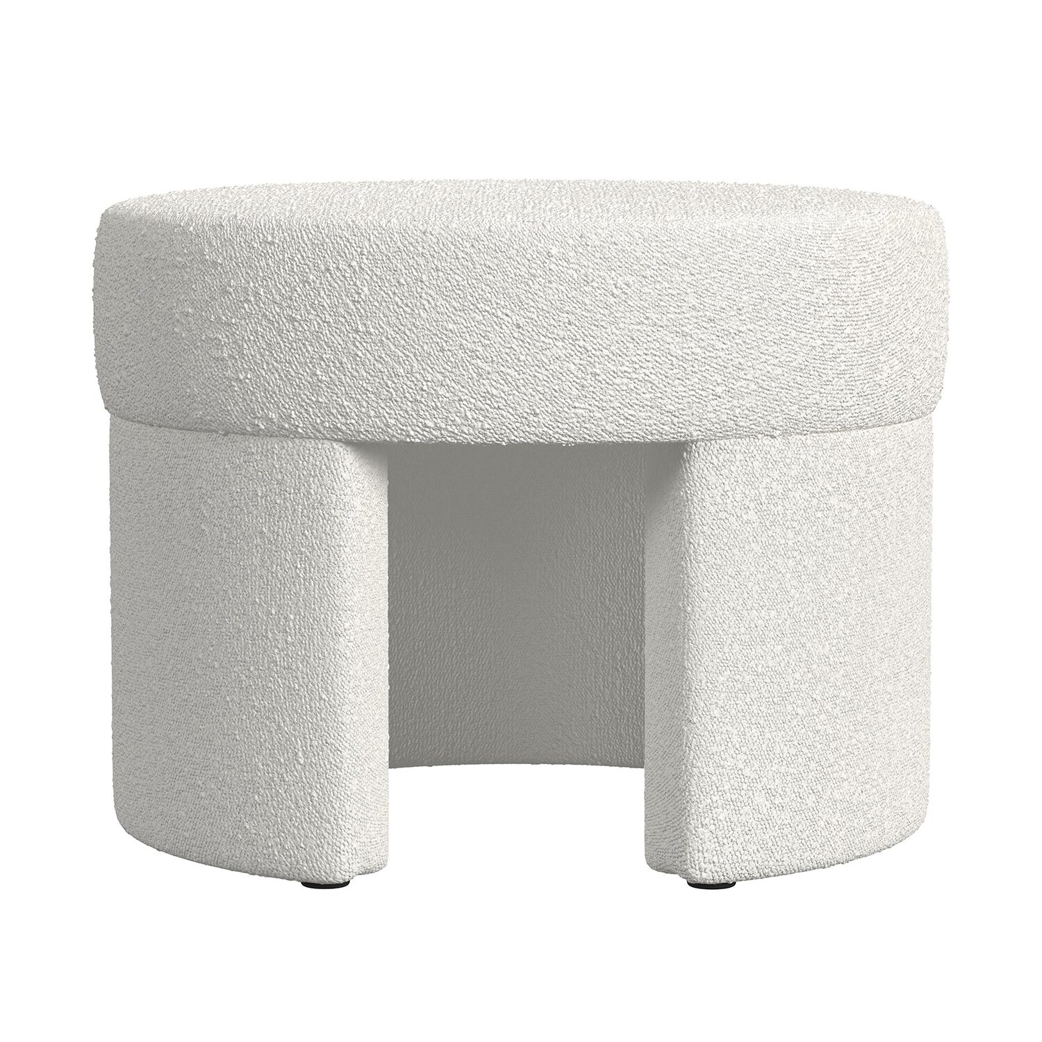 HOMEPOP Sophia Upholstered Ottoman