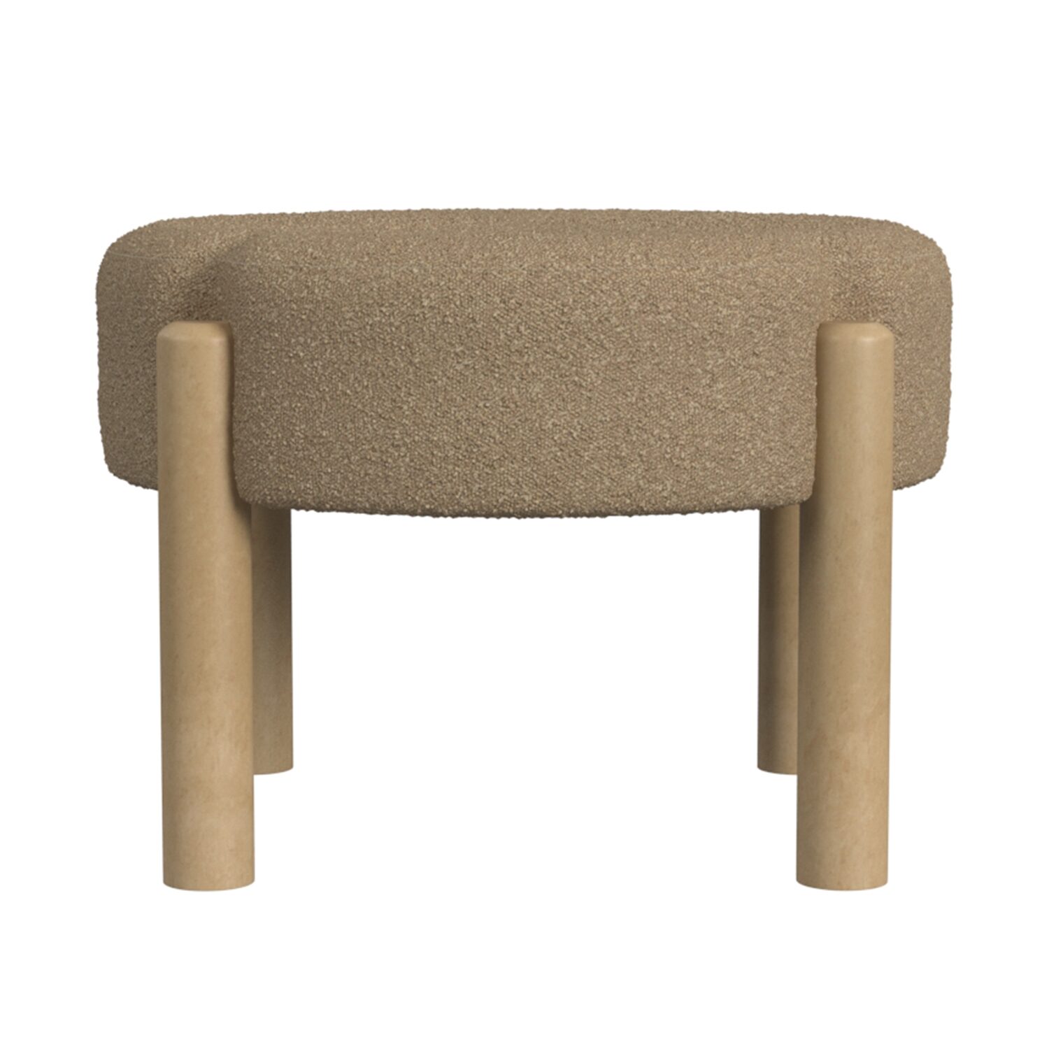 HOMEPOP Luna Upholstered Ottoman