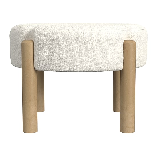 HOMEPOP Luna Upholstered Ottoman