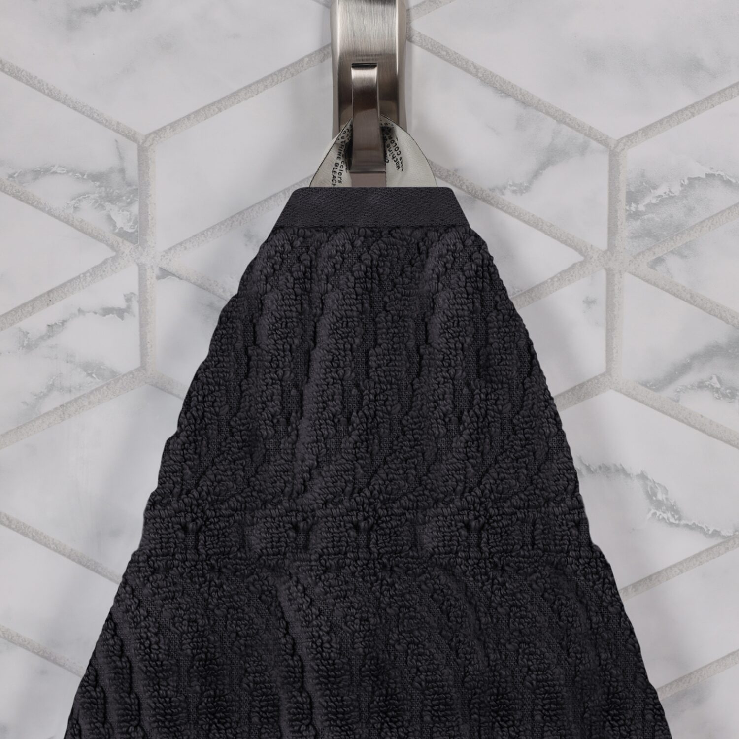 SUPERIOR® Chevron Collection | 100% Cotton 6-pc. Solid Hand Towel