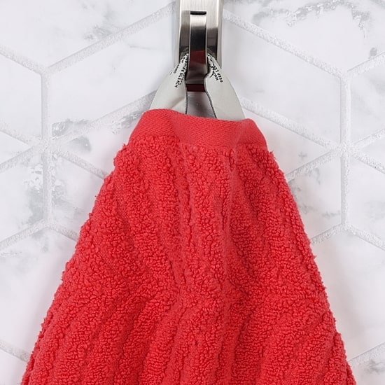 SUPERIOR® Chevron Collection | 100% Cotton 6-pc. Solid Hand Towel