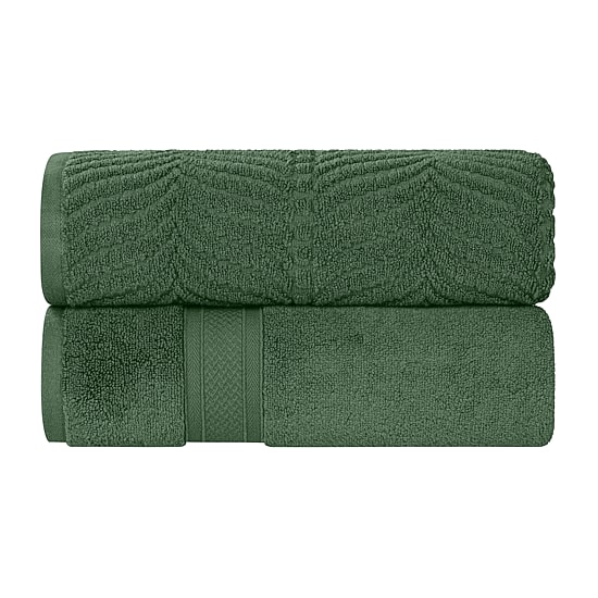 SUPERIOR® Chevron Collection | 100% Cotton 2-pc. Bath Sheet