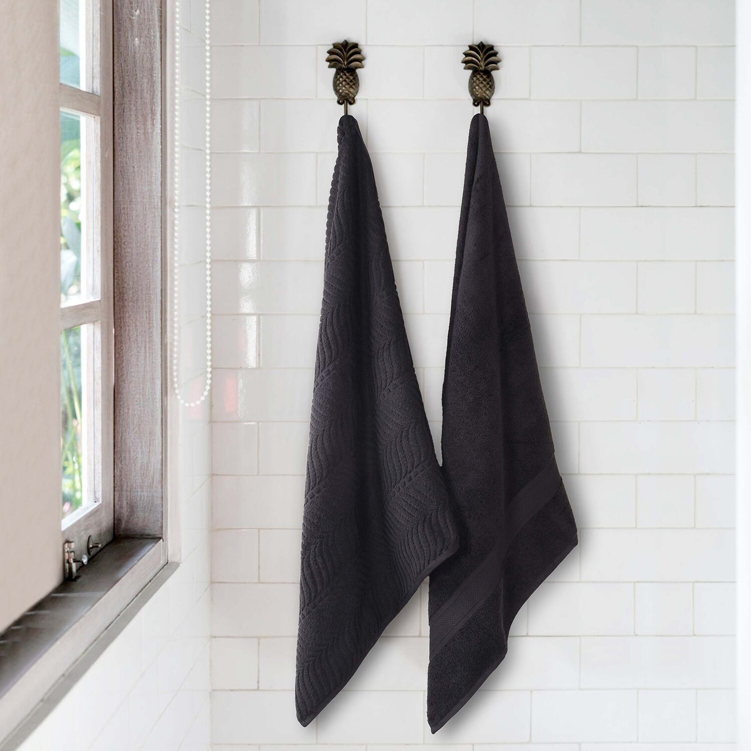 SUPERIOR® Chevron Collection | 100% Cotton 2-pc. Bath Sheet