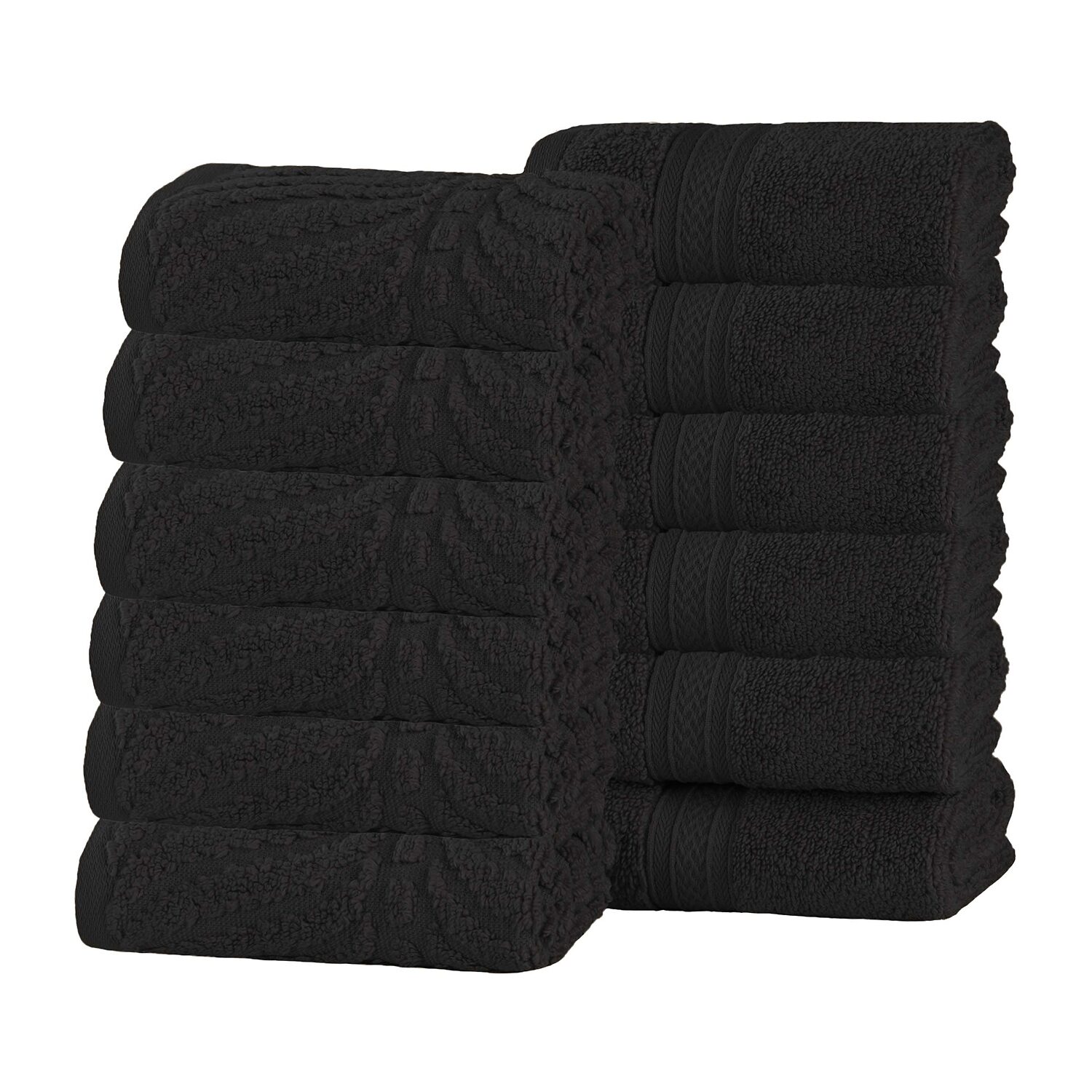 SUPERIOR® Chevron Collection | 100% Cotton 12-pc. Quick Dry Washcloth