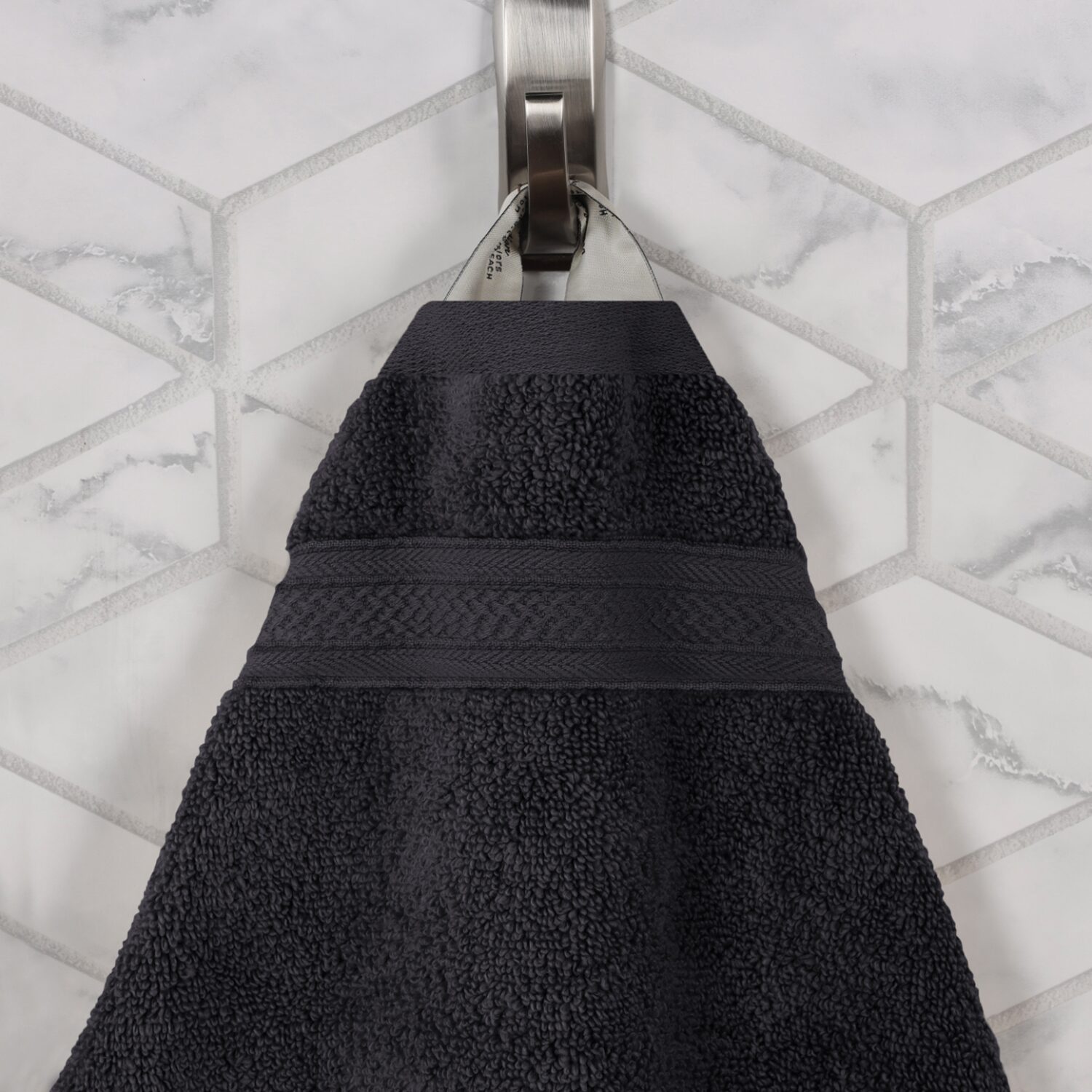 SUPERIOR® Chevron Collection | 100% Cotton 12-pc. Quick Dry Washcloth