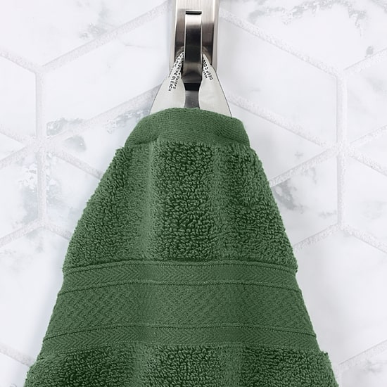 SUPERIOR® Chevron Collection | 100% Cotton 12-pc. Quick Dry Washcloth