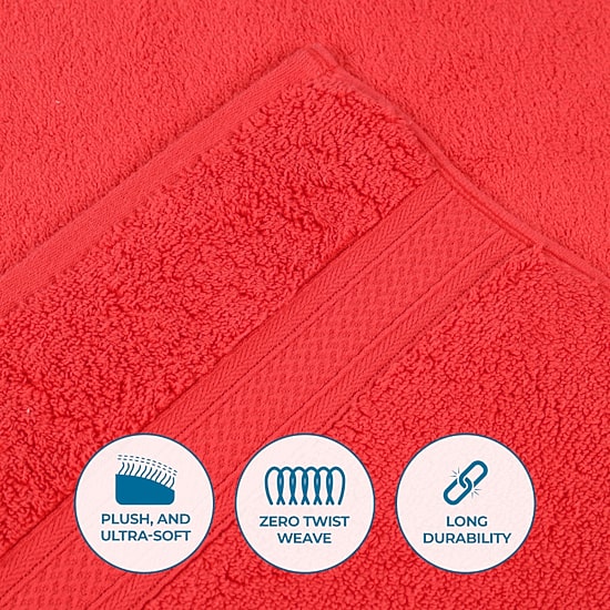 SUPERIOR® Chevron Collection | 100% Cotton 3-pc. Quick Dry Bath Towel Set