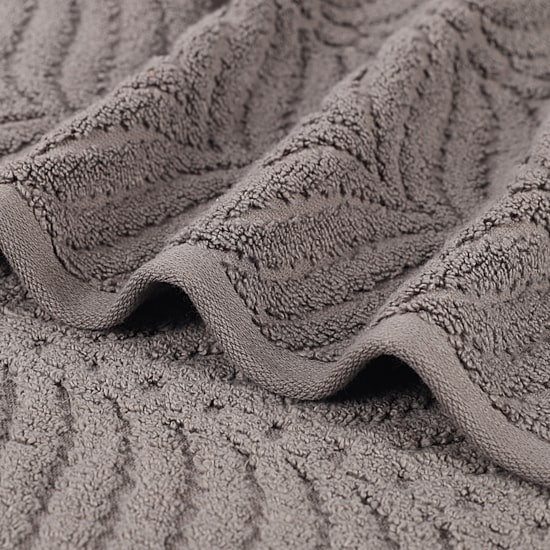 SUPERIOR® Chevron Collection | 100% Cotton 8-pc. Quick Dry Solid Bath Towel Set