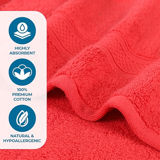 SUPERIOR® Chevron Collection | 100% Cotton 3-pc. Quick Dry Bath Towel Set