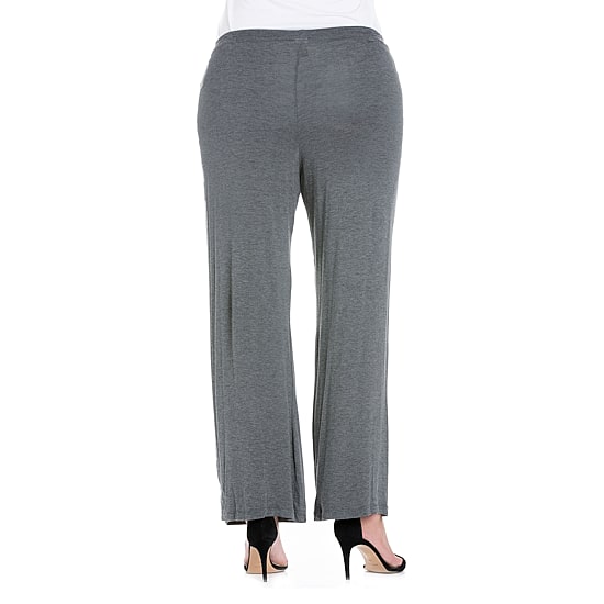 24/7 Comfort Apparel Womens Relaxed Pant-Plus