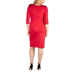 Plus Size Red Dresses - Women
