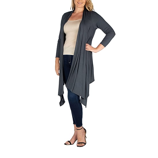 24seven Comfort Apparel Womens Plus Midweight Softshell Vest Jacket