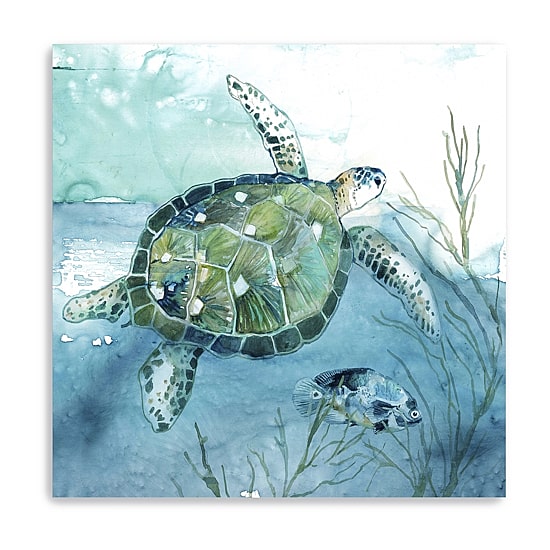 Lumaprints Delray Sea Turtle I Canvas Art
