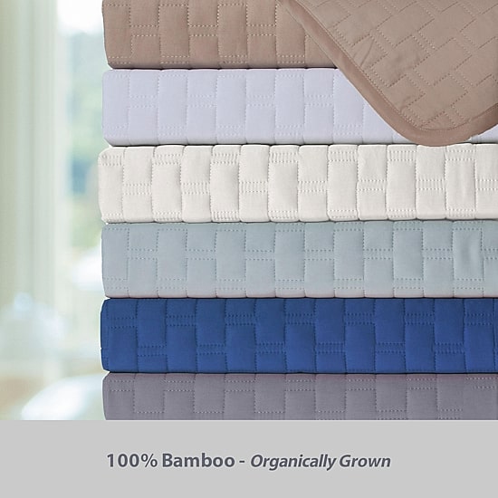 Bedvoyage Rayon from Bamboo Hem Coverlet
