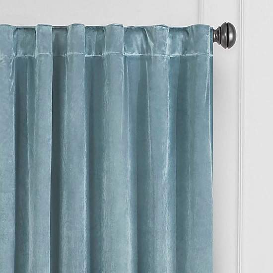 Eclipse Harper Rod Pocket Back Tab Energy Saving Blackout Single Curtain Panel