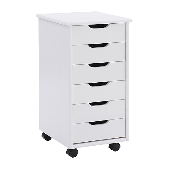 Linon Culton Office + Library Collection 6-Drawer File Cabinet