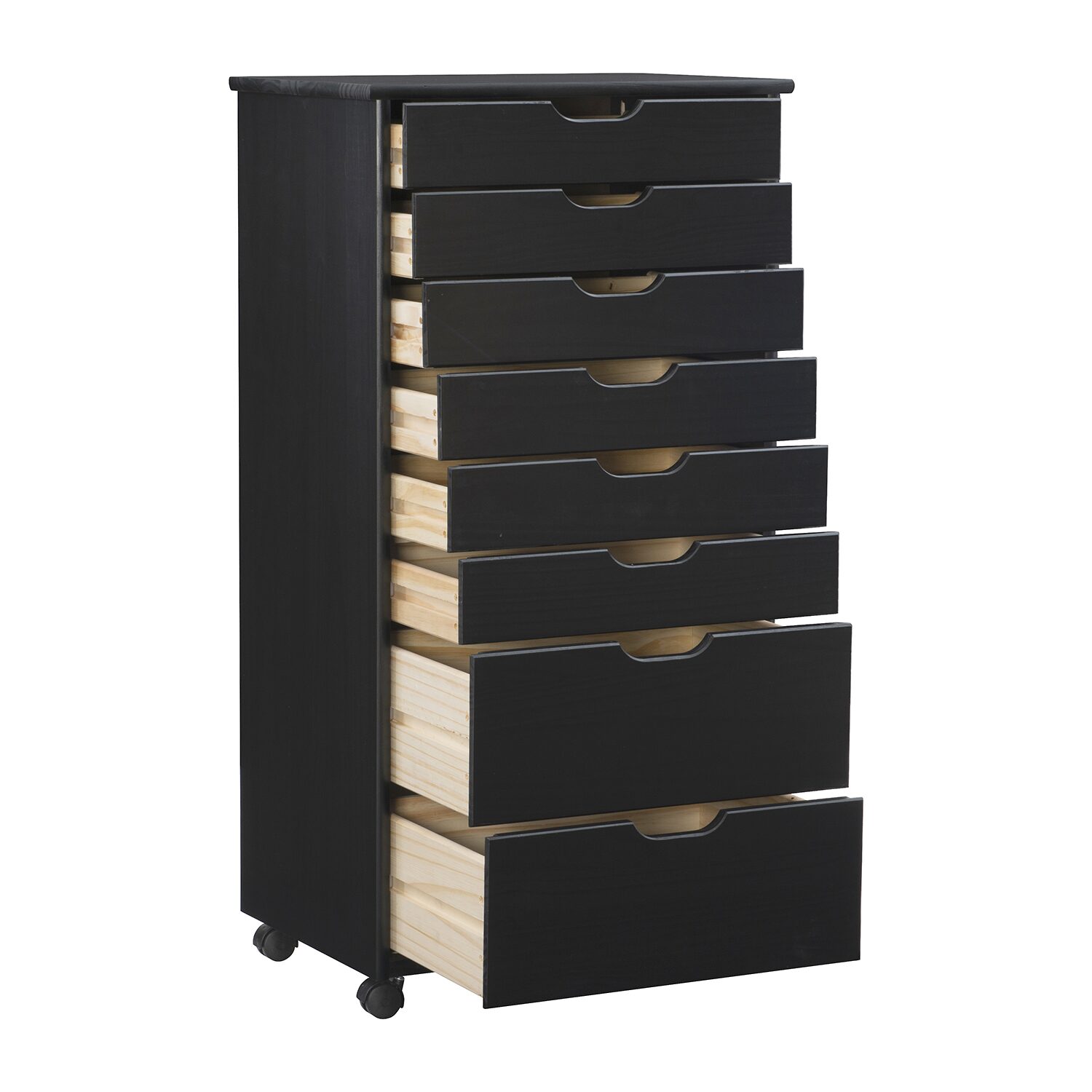 Linon Culton Office + Library Collection 8-Drawer File Cabinet