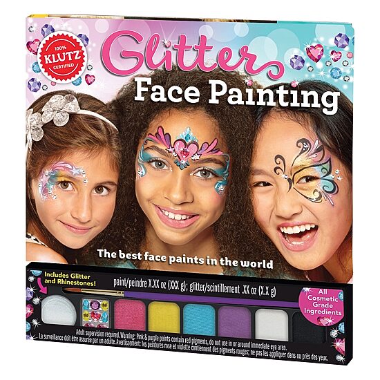 Klutz Glitter Face Painting Board Game