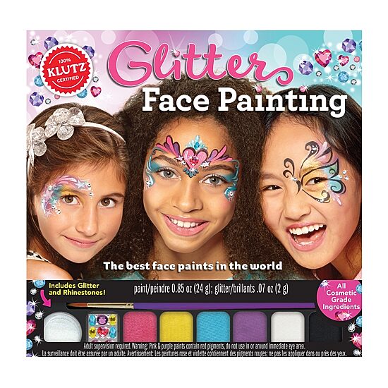 Klutz Glitter Face Painting Board Game