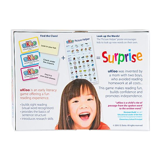 Ukloo Kids Inc. Ukloo Early Reader Treasure Hunt Game Board Game