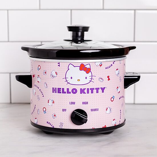 Uncanny Brands Hello Kitty® 2qt Slow Cooker - Cook With Hello Kitty
