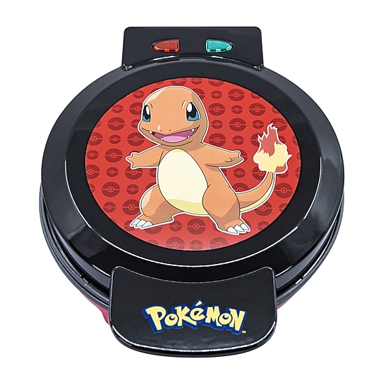 Uncanny Brands Pokémon Charmander Waffle Maker - Make Bounty Charmander Waffles -  Kitchen Appliance
