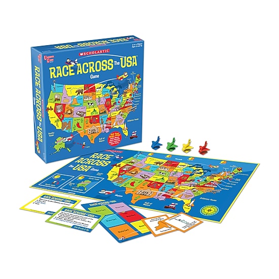University Games Scholastic - Race Across the USAGame