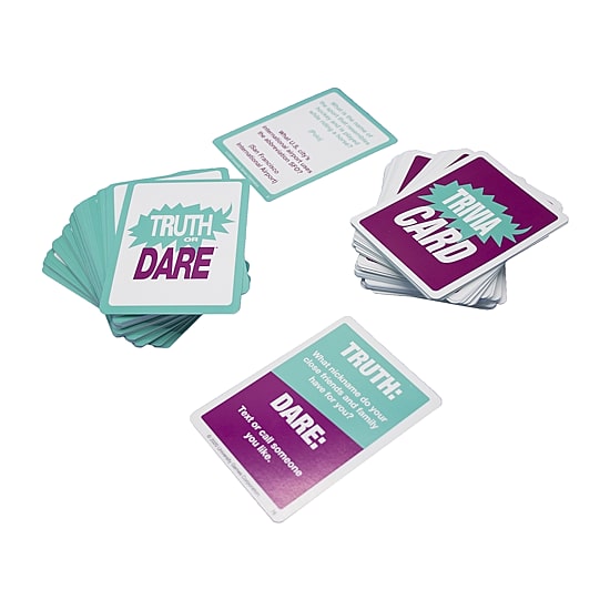 University Games Truth Or Dare Card Game Card Game